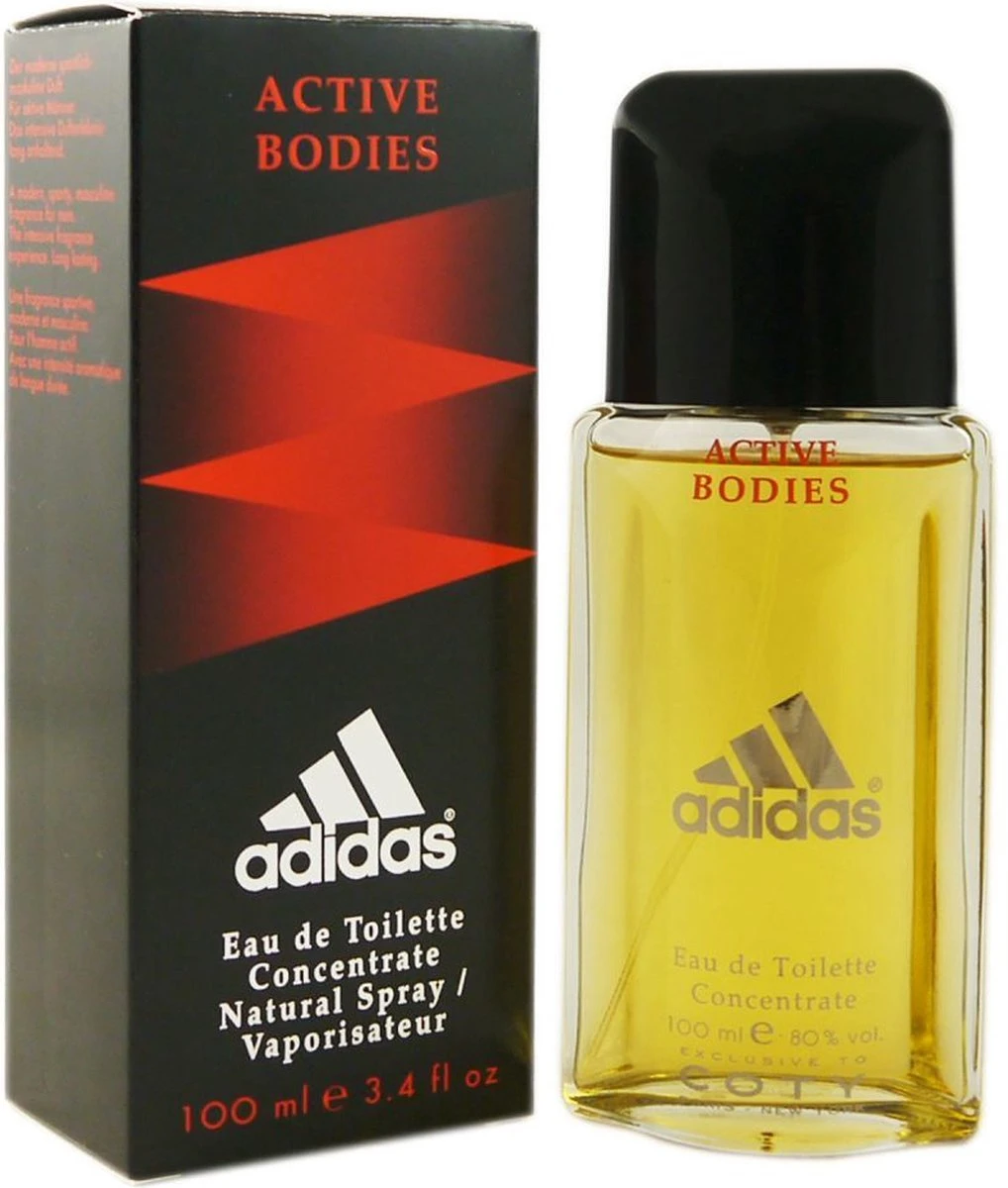 Adidas - Active Bodies Concentrate - Eau De Toilette - 100ML 1 Adidas - Active Bodies Concentrate - Eau De Toilette - 100ML