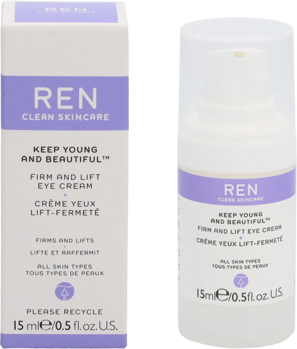 Ren Clean Skincare - Keep Young And Beautiful Firm And Lift Eye Cream 5 Ren Clean Skincare - Keep Young And Beautiful Firm And Lift Eye Cream - Afbeelding 5