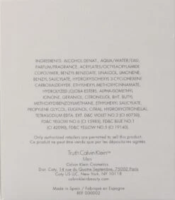 Calvin Klein Truth 100 Ml - Eau De Toilette - Herenparfum 18 Calvin Klein Truth 100 Ml - Eau De Toilette - Herenparfum -Parfumwinkel 1048x1200 2