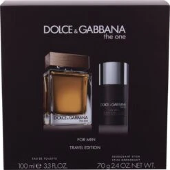Dolce & Gabbana The One For Men Geschenkset - Eau De Toilette + Deodorant -Parfumwinkel 1194x1200 3