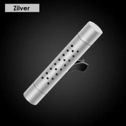 Autoparfum - Luchtverfrisser Auto - Inclusief 5 Geuren - Luxe Design - ZILVER - Aromatherapie - Ventilatierooster - Hervulbaar - Duurzaam - Verfrissend -Parfumwinkel 1196x1200 1