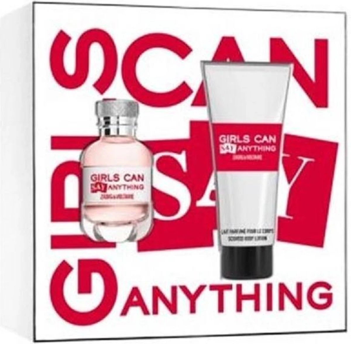 Zadig & Voltaire Girls Can Say Anything Giftset - 50 Ml Eau De Parfum Spray + 100 Ml Bodylotion - Geurengeschenkset 5 Zadig & Voltaire Girls Can Say Anything Giftset - 50 Ml Eau De Parfum Spray + 100 Ml Bodylotion - Geurengeschenkset - Afbeelding 5
