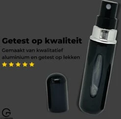 Cetins - Parfum Verstuiver Navulbaar - Mini Parfum Flesje - Reisflesje – Zwart -Parfumwinkel 1200x1187 4