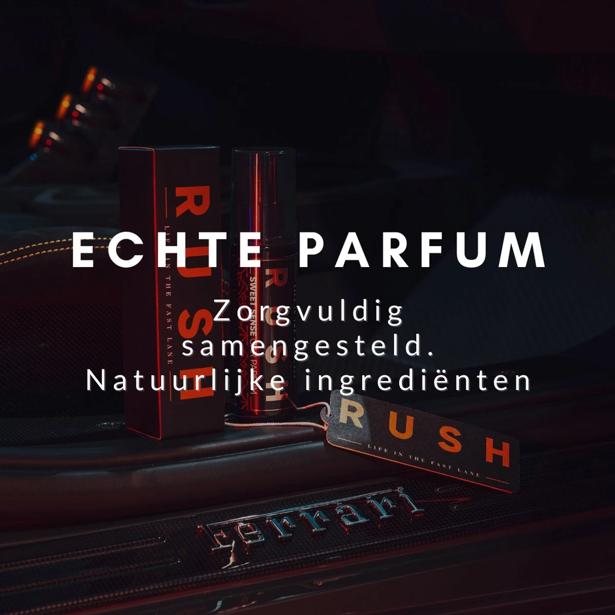 RUSH Autoparfum Sweet Sense - Auto Geurverfrisser - Parfum Voor Dames En Heren 5 RUSH Autoparfum Sweet Sense - Auto Geurverfrisser - Parfum Voor Dames En Heren - Afbeelding 5