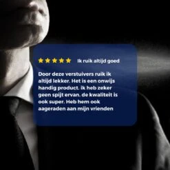 Cetins - Parfum Verstuiver Navulbaar - Mini Parfum Flesje - Reisflesje – Matt Blauw -Parfumwinkel 1200x1200 520