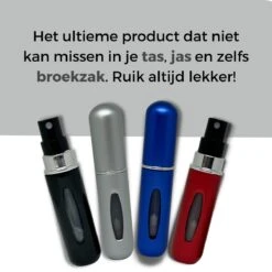 Cetins - Parfum Verstuiver Navulbaar - Mini Parfum Flesje - Reisflesje – Matt Grijs - 10 Cetins - Parfum Verstuiver Navulbaar - Mini Parfum Flesje - Reisflesje – Matt Grijs - -Parfumwinkel 1200x1200 531