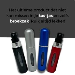 Cetins - Parfum Verstuiver Navulbaar - Mini Parfum Flesje - Reisflesje – Zwart -Parfumwinkel 1200x1200 533