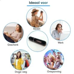 MaxedMore Navulbare Parfumverstuiver 5ml Zwart - 65 Keer Spraybare Parfum Verstuiver - Hervulbaar Tasverstuiver Voor Parfum - Meeneem Mini Geur Flesje Voor Op Reis - Lipstick Formaat Navulbaar Parfumflesje 14 MaxedMore Navulbare Parfumverstuiver 5ml Zwart - 65 Keer Spraybare Parfum Verstuiver - Hervulbaar Tasverstuiver Voor Parfum - Meeneem Mini Geur Flesje Voor Op Reis - Lipstick Formaat Navulbaar Parfumflesje -Parfumwinkel 1200x1200 556