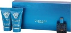 Versace - Eros Gift Of Mini 5 Ml, And Eros 25 Ml (After Shave Balm) Eros 25 Ml - Eau De Toilette - 5ML 11 Versace - Eros Gift Of Mini 5 Ml, And Eros 25 Ml (After Shave Balm) Eros 25 Ml - Eau De Toilette - 5ML -Parfumwinkel 1200x563