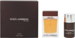 Dolce & Gabbana The One For Men Geschenkset - Eau De Toilette + Deodorant -Parfumwinkel 1200x613 2