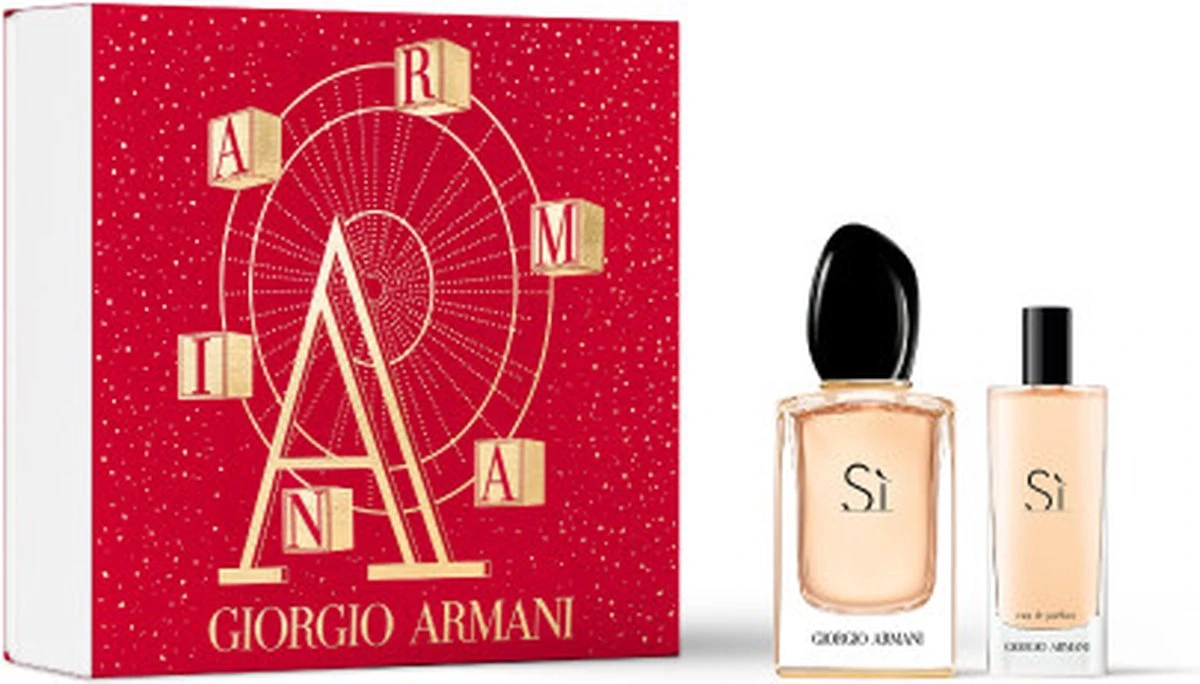 Armani Si Eau De Parfum 50 Ml + Tasspray Eau De Parfum 15 Ml 2 Armani Si Eau De Parfum 50 Ml + Tasspray Eau De Parfum 15 Ml - Afbeelding 2