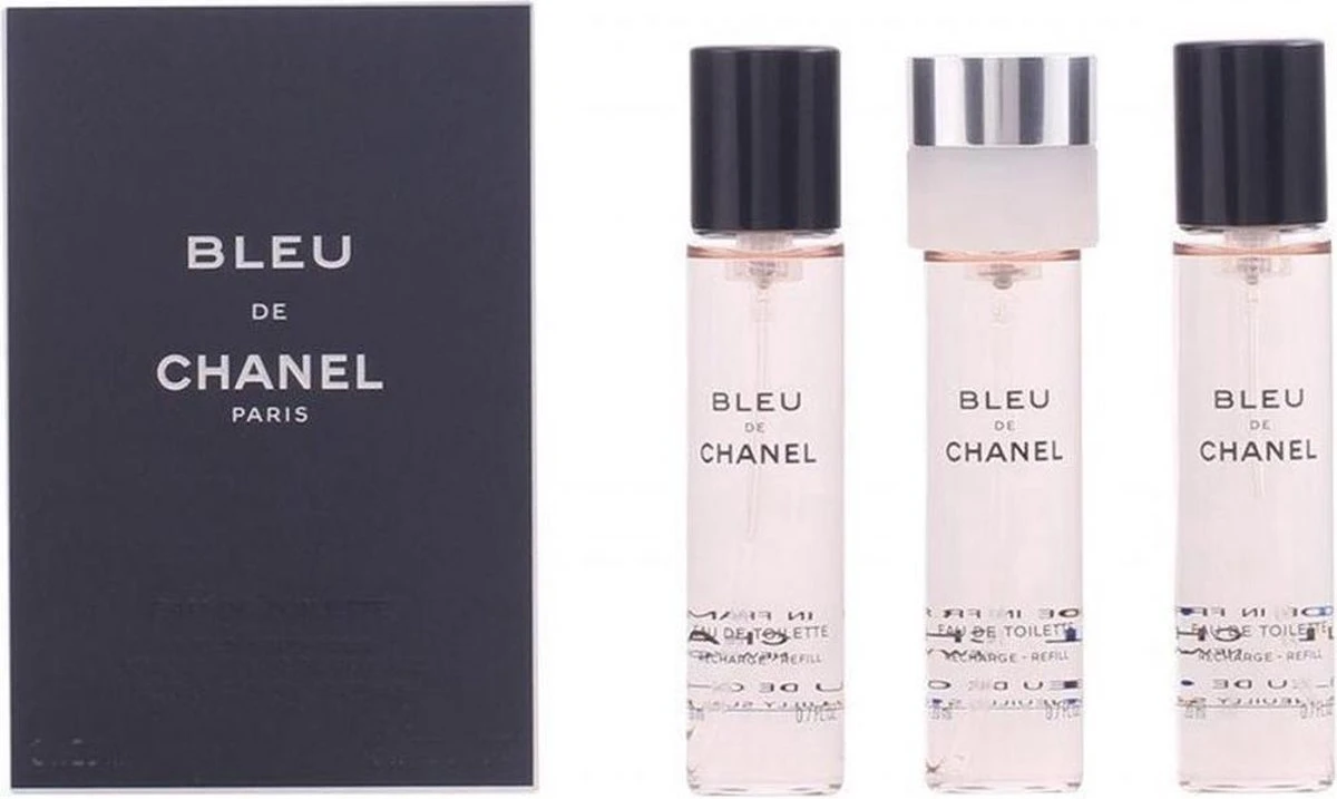 Chanel - Bleu De Chanel Refill EDT 3x 20 Ml 6 Chanel - Bleu De Chanel Refill EDT 3x 20 Ml - Afbeelding 6