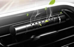 Autoparfum - Luchtverfrisser Auto - Inclusief 5 Geuren - Luxe Design - ZWART - Hervulbaar - Fris -Parfumwinkel 1200x758 2