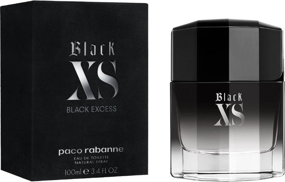 Paco Rabanne Black XS 100 Ml - Eau De Toilette - Herenparfum 5 Paco Rabanne Black XS 100 Ml - Eau De Toilette - Herenparfum - Afbeelding 5