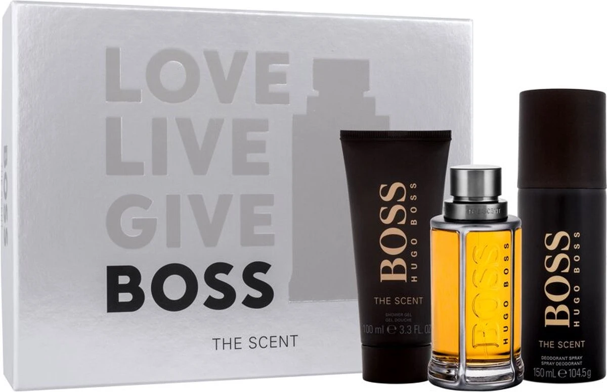 Hugo Boss-boss The Scent Set 3 Pcs 1 Hugo Boss-boss The Scent Set 3 Pcs