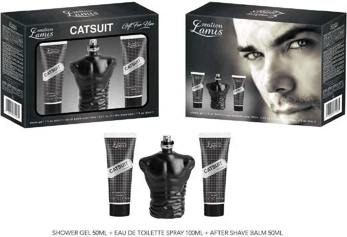 Creation Lamis Catsuit Man - 3 Stuks - Geschenkset 2 Creation Lamis Catsuit Man - 3 Stuks - Geschenkset - Afbeelding 2