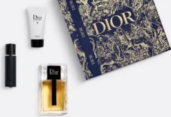 Dior Homme Set 3 Stuk(s) Man Eau De Toilette 100 Ml + Gel Douche 50 Ml + EDT 10 Ml -Parfumwinkel 1200x822 1