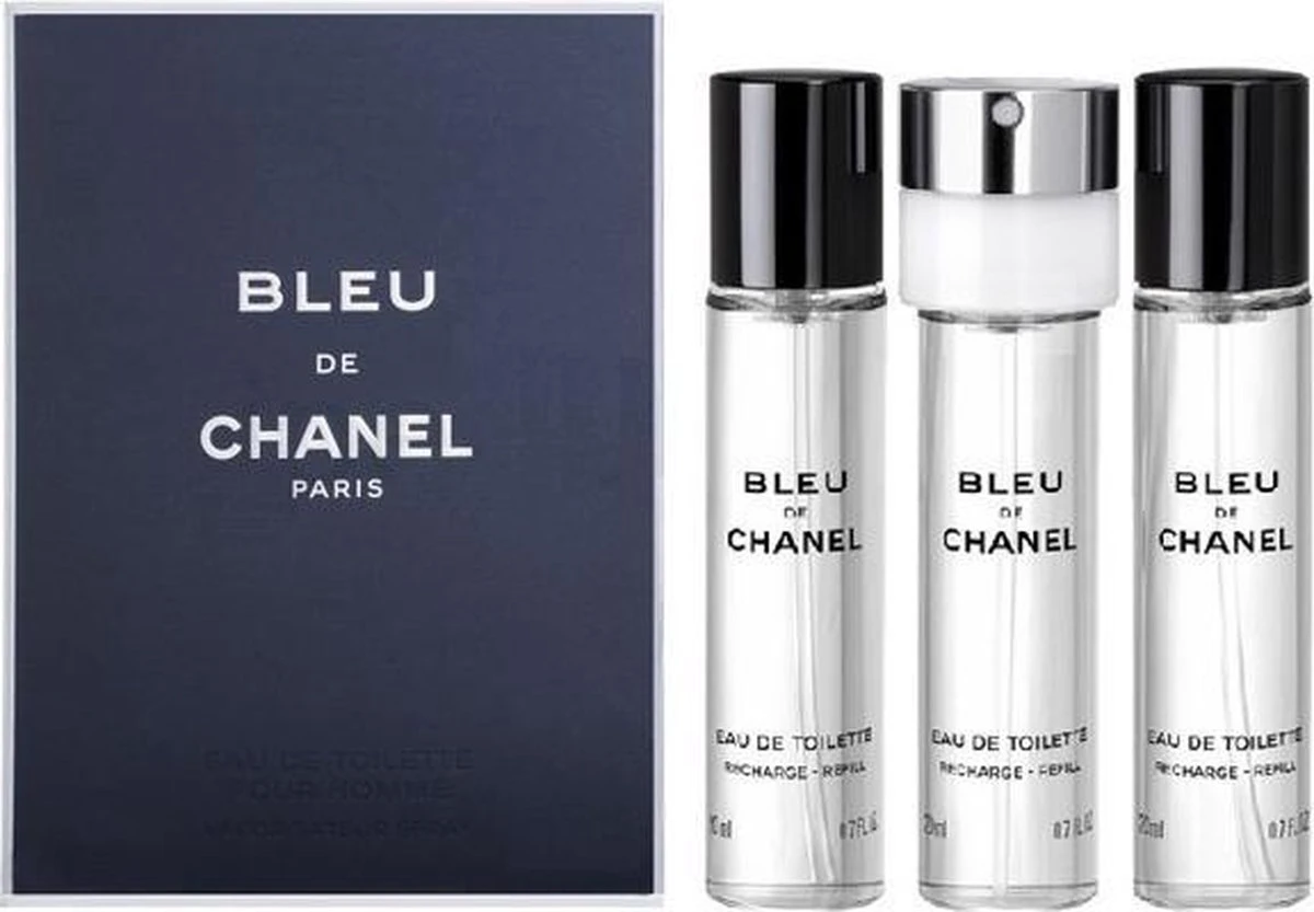 Chanel - Bleu De Chanel Refill EDT 3x 20 Ml 12 Chanel - Bleu De Chanel Refill EDT 3x 20 Ml - Afbeelding 12
