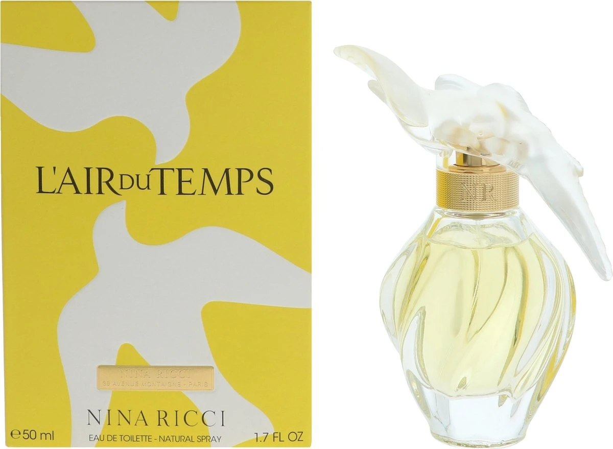 Nina Ricci L'air Du Temps 50 Ml - Eau De Toilette - Damesparfum 4 Nina Ricci L'air Du Temps 50 Ml - Eau De Toilette - Damesparfum - Afbeelding 4