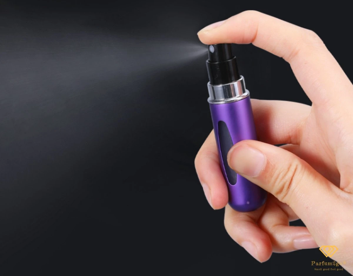 Parfum2go® Essentials 5 Ml Parfumverstuivers 13 Kleuren. Zilver Grijs 5 Parfum2go® Essentials 5 Ml Parfumverstuivers 13 Kleuren. Zilver Grijs - Afbeelding 5