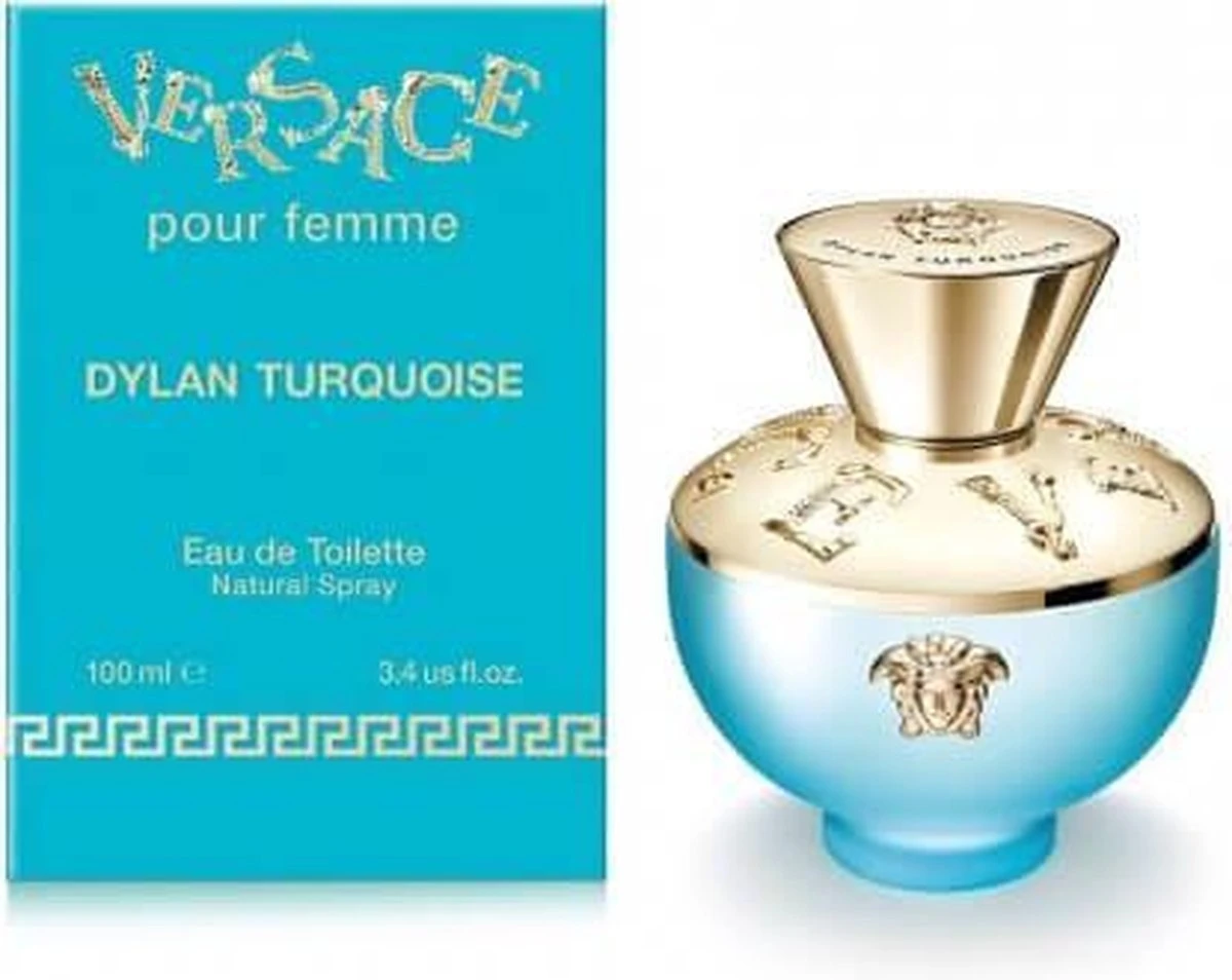 Versace - Dylan Turquoise Pour Femme - Eau De Toilette - 100ml 13 Versace - Dylan Turquoise Pour Femme - Eau De Toilette - 100ml - Afbeelding 13