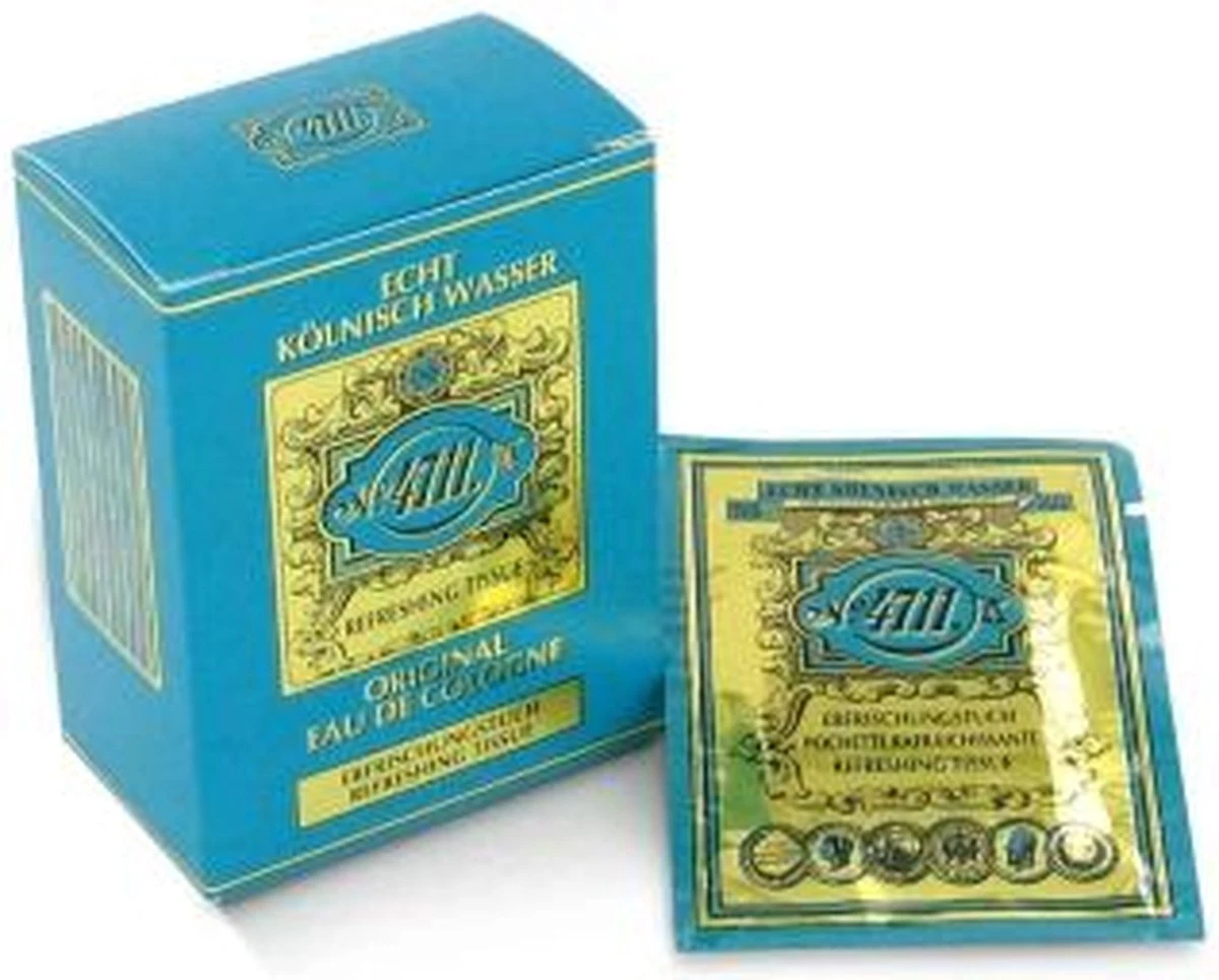 4711 Original Refreshing Eau De Cologne Tissue - 10 Stuk 14 4711 Original Refreshing Eau De Cologne Tissue - 10 Stuk - Afbeelding 14
