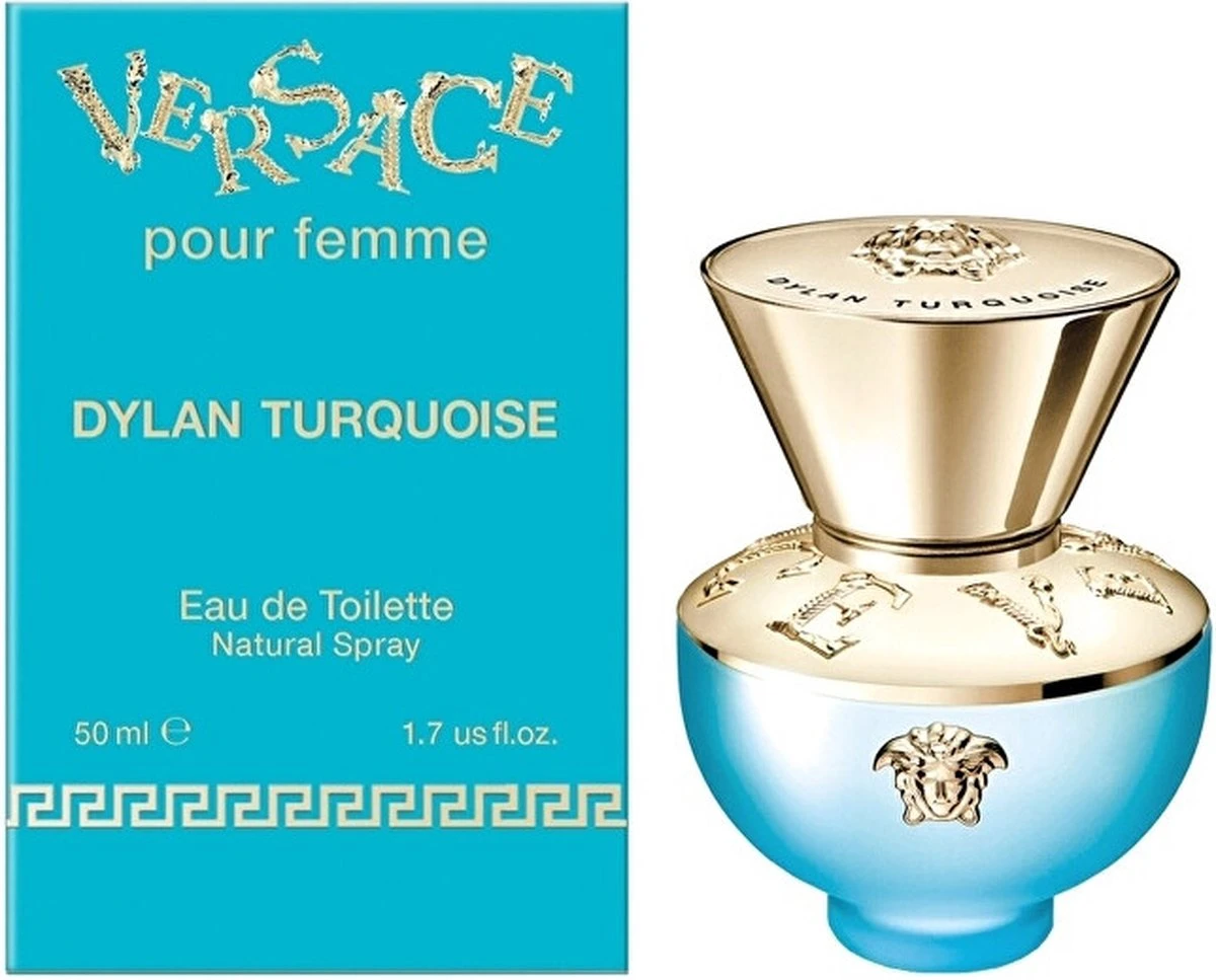 Versace - Dylan Turquoise Pour Femme - Eau De Toilette - 100ml 12 Versace - Dylan Turquoise Pour Femme - Eau De Toilette - 100ml - Afbeelding 12