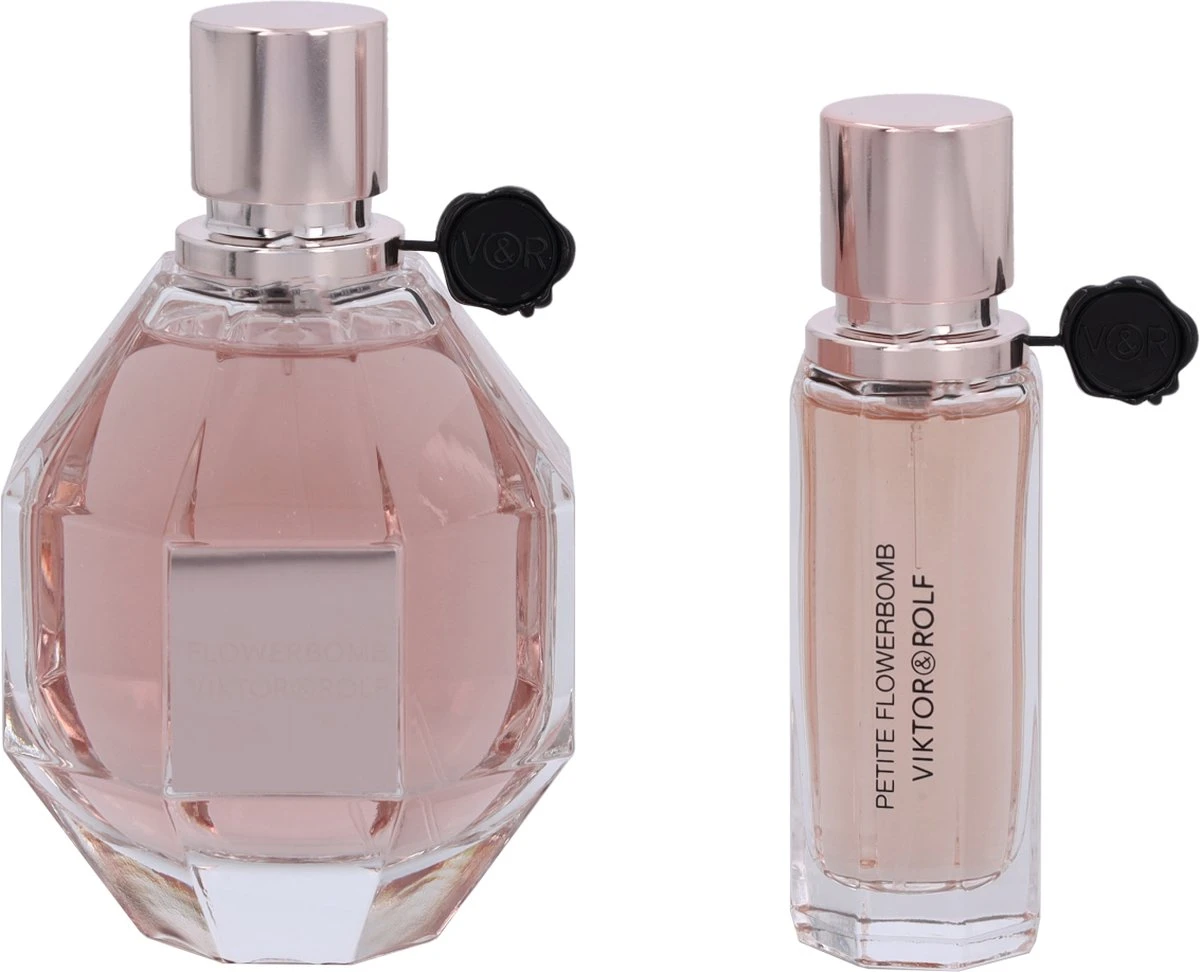 Set Viktor & Rolf Flowerbomb Eau De Parfum - 100 ML + 20 ML 4 Set Viktor & Rolf Flowerbomb Eau De Parfum - 100 ML + 20 ML - Afbeelding 4