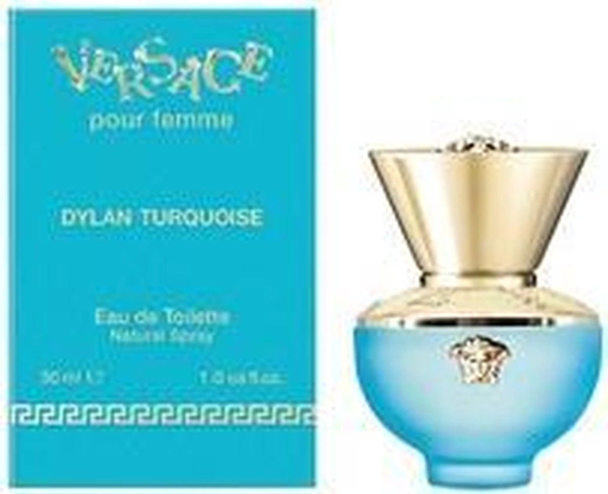 Versace - Dylan Turquoise Pour Femme - Eau De Toilette - 100ml 14 Versace - Dylan Turquoise Pour Femme - Eau De Toilette - 100ml - Afbeelding 14
