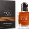 Giorgio Armani Stronger With You Intensely 100 Ml - Eau De Parfum - Herenparfum - Top Geuren Voor Heren - Perfecte Cadeau Voor Heren - Een Gedurfde, Amber Herengeur Van Emporio Armani - Cadeautip Verjaardag, Een Bedankje, Pasen, Vaderdag