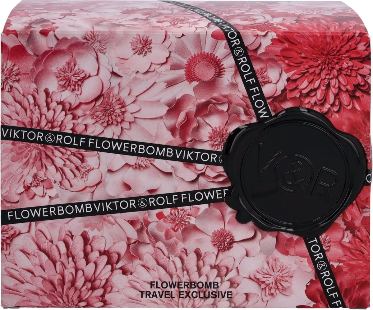 Set Viktor & Rolf Flowerbomb Eau De Parfum - 100 ML + 20 ML 3 Set Viktor & Rolf Flowerbomb Eau De Parfum - 100 ML + 20 ML - Afbeelding 3