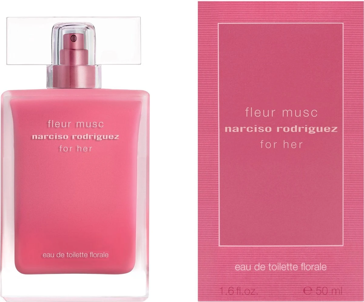 Narciso Rodriguez - Fleur Musc For Her - Eau De Toilette - 50Ml 2 Narciso Rodriguez - Fleur Musc For Her - Eau De Toilette - 50Ml - Afbeelding 2