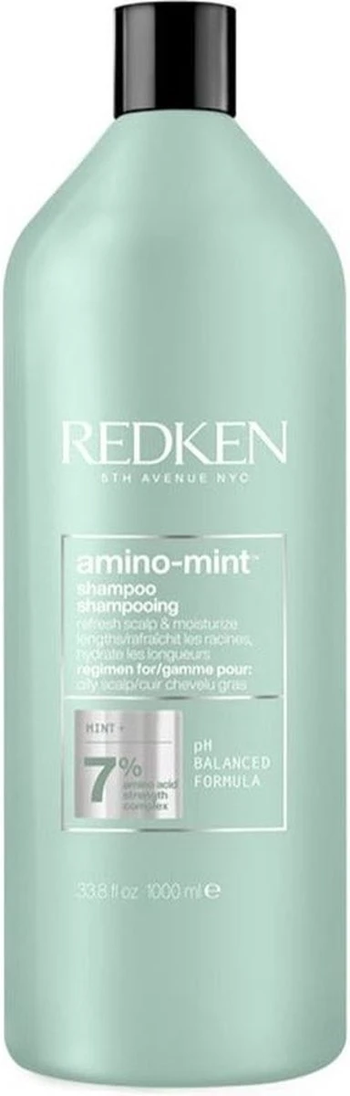 Redken Amino Mint Shampoo 1000 Ml 1 Redken Amino Mint Shampoo 1000 Ml