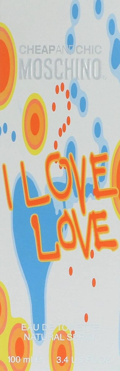 Moschino I Love Love 100 Ml - Eau De Toilette - Damesparfum 2 Moschino I Love Love 100 Ml - Eau De Toilette - Damesparfum - Afbeelding 2