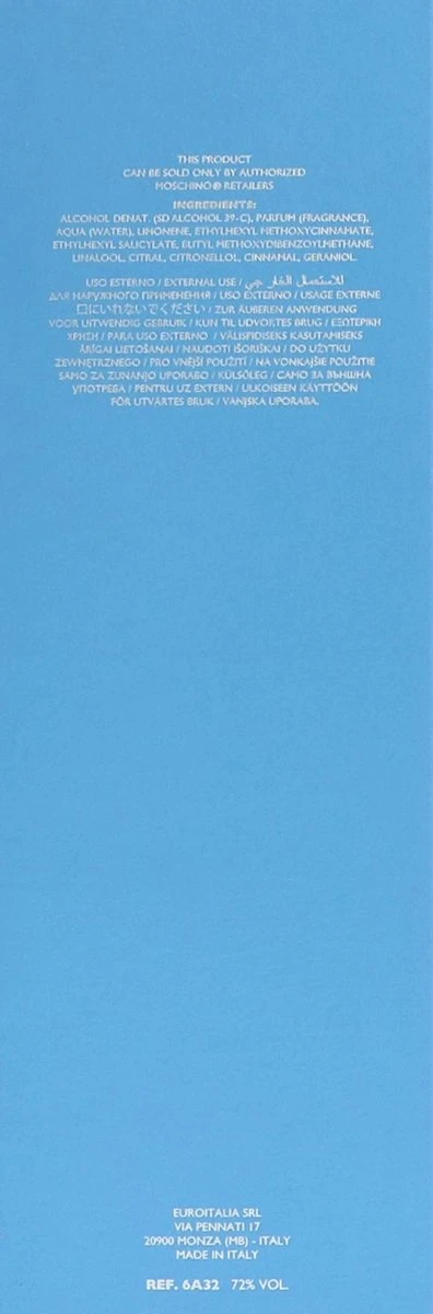 Moschino I Love Love 100 Ml - Eau De Toilette - Damesparfum 3 Moschino I Love Love 100 Ml - Eau De Toilette - Damesparfum - Afbeelding 3