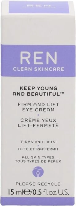 Ren Clean Skincare - Keep Young And Beautiful Firm And Lift Eye Cream 9 Ren Clean Skincare - Keep Young And Beautiful Firm And Lift Eye Cream -Parfumwinkel 445x1200