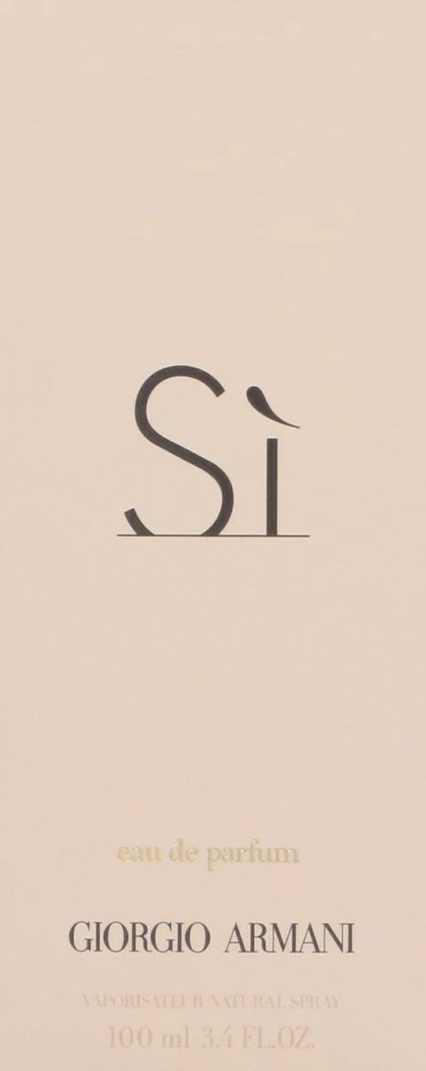 Giorgio Armani Sì 100 Ml - Eau De Parfum - Damesparfum 3 Giorgio Armani Sì 100 Ml - Eau De Parfum - Damesparfum - Afbeelding 3