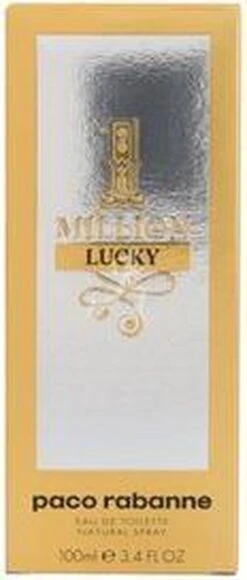 Paco Rabanne 1 Million Lucky 100 Ml - Eau De Toilette - Herenparfum -Parfumwinkel 511x1200 8