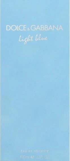 Dolce & Gabbana Light Blue 100 Ml - Eau De Toilette - Damesparfum -Parfumwinkel 525x1200 2