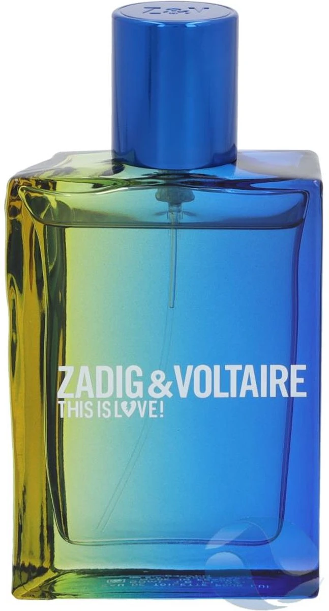 Zadig & Voltaire This Is Love! 50 Ml - Eau De Toilette - Herenparfum 14 Zadig & Voltaire This Is Love! 50 Ml - Eau De Toilette - Herenparfum - Afbeelding 14