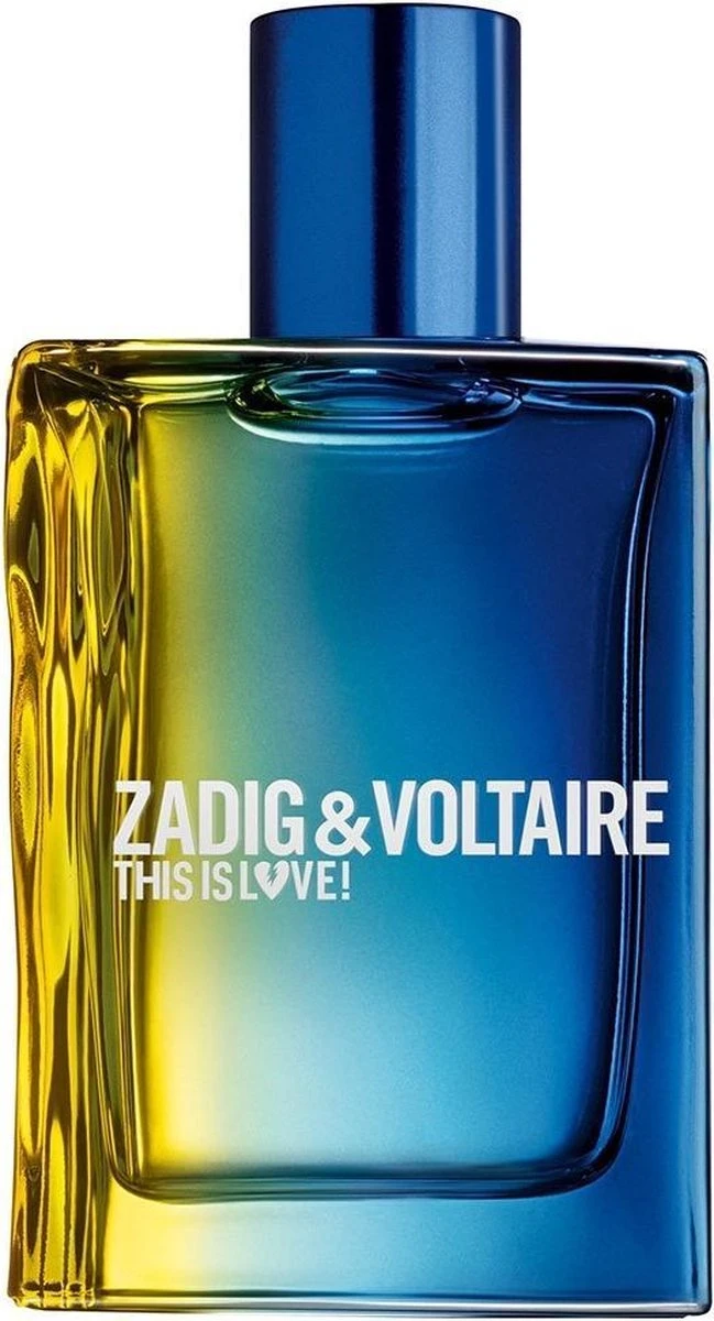 Zadig & Voltaire This Is Love! 50 Ml - Eau De Toilette - Herenparfum 1 Zadig & Voltaire This Is Love! 50 Ml - Eau De Toilette - Herenparfum