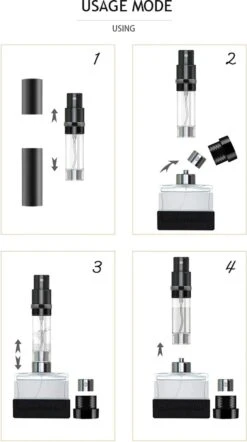 Hervulbare Parfumverstuiver-5ml-Mini Parfumverstuiver-Kleine Spuitfles Voor Parfum-Lege Parfumflesje Voor Op Reis Glasspray Draagbaar Parfumpakket Met Lederen Hoes - Mandarijn Groen -Parfumwinkel 671x1200 1