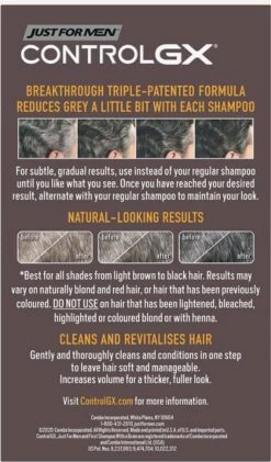 Just For Men CONTROL GX 2in1 - Shampoo En Conditioner - 147ml -Parfumwinkel 704x1200 11