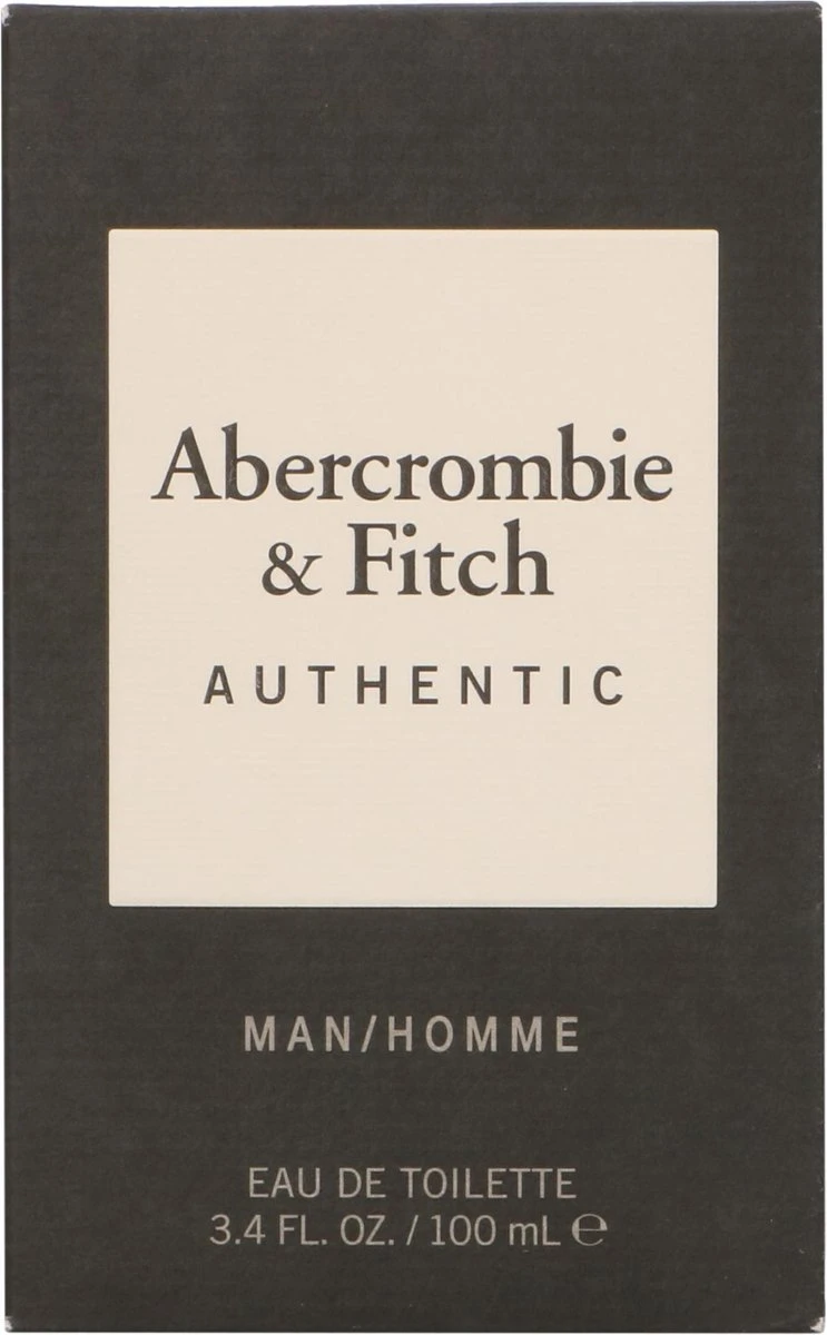 Abercrombie & Fitch Authentic Man Eau De Toilette 100ml 3 Abercrombie & Fitch Authentic Man Eau De Toilette 100ml - Afbeelding 3