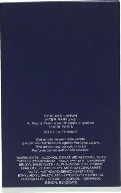 Lanvin L'Homme Sport 100 Ml - Eau De Toilette - Herenparfum 18 Lanvin L'Homme Sport 100 Ml - Eau De Toilette - Herenparfum -Parfumwinkel 757x1200 3