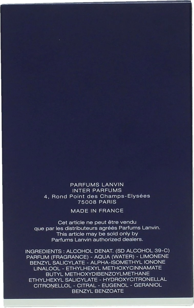 Lanvin L'Homme Sport 100 Ml - Eau De Toilette - Herenparfum 3 Lanvin L'Homme Sport 100 Ml - Eau De Toilette - Herenparfum - Afbeelding 3