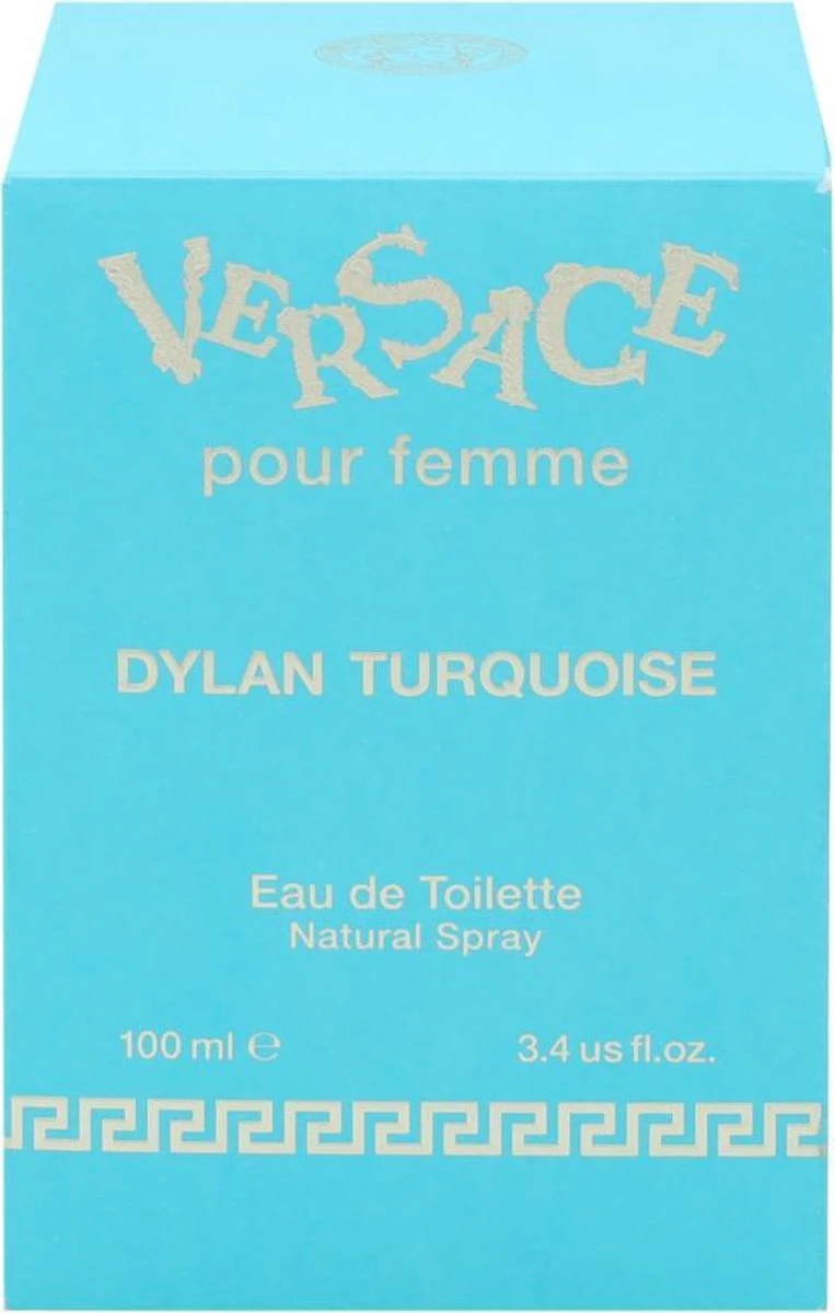 Versace - Dylan Turquoise Pour Femme - Eau De Toilette - 100ml 2 Versace - Dylan Turquoise Pour Femme - Eau De Toilette - 100ml - Afbeelding 2
