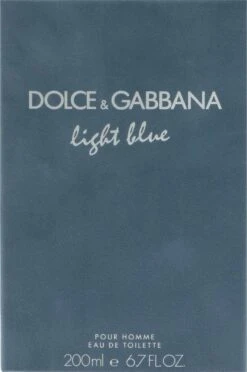 Dolce & Gabbana Light Blue Pour Homme 200 Ml - Eau De Toilette - Herenparfum -Parfumwinkel 797x1200 2