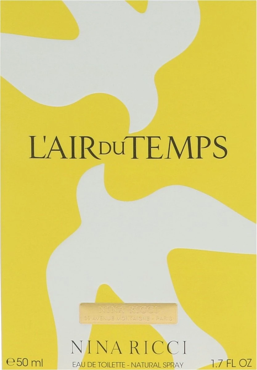 Nina Ricci L'air Du Temps 50 Ml - Eau De Toilette - Damesparfum 9 Nina Ricci L'air Du Temps 50 Ml - Eau De Toilette - Damesparfum - Afbeelding 9