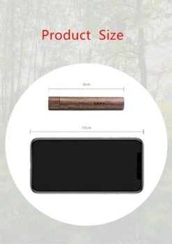 Luxe Autoparfum - Auto Luchtverfrisser Hout - Incl. 2 Geuren! - Zwarte Walnoot - Massief Houten Auto Geur - Air Vent - Aromatherapie - Airconditioner Diffuser - Auto Parfum - Hout - Clip - Navulbaar -Parfumwinkel 846x1200 4